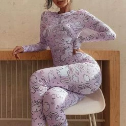 Kinky Cloth Rainbow Unicorn Bodysuit