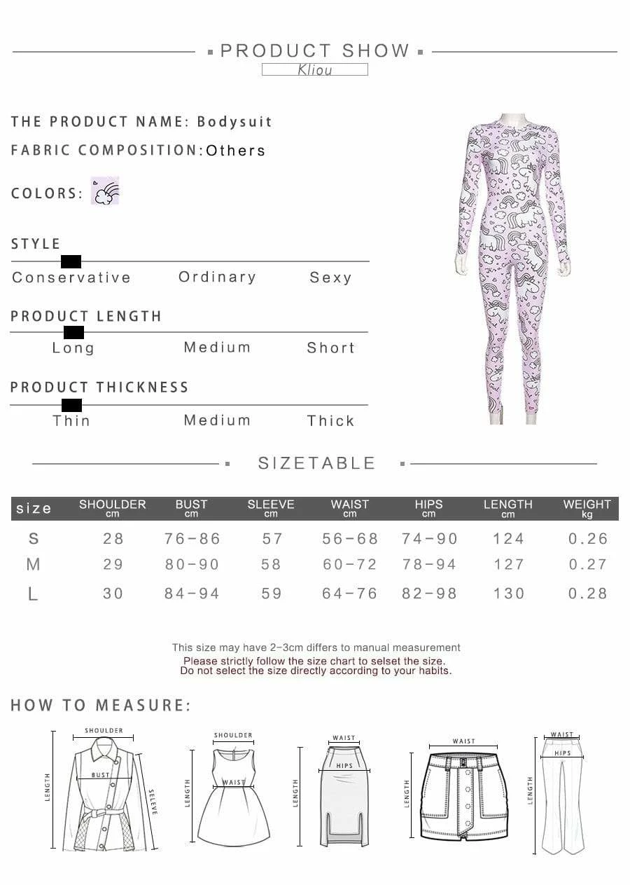 Kinky Cloth Rainbow Unicorn Bodysuit 8 Kinky Cloth Rainbow Unicorn Bodysuit