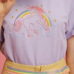 Kinky Cloth Rainbow Unicorn Top