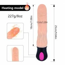 Kinky Cloth Realistic Flexible Dildo Vibrator Dildos