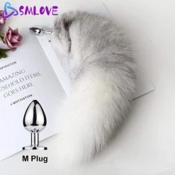 Kinky Cloth Realistic Fox & Cat Tail Plugs Cosplay