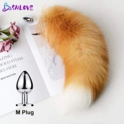 Kinky Cloth Realistic Fox & Cat Tail Plugs Cosplay