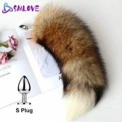 Kinky Cloth Realistic Fox & Cat Tail Plugs Cosplay