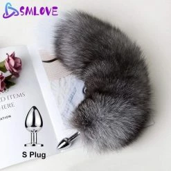 Kinky Cloth Realistic Fox & Cat Tail Plugs Cosplay