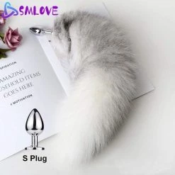 Kinky Cloth Realistic Fox & Cat Tail Plugs Cosplay