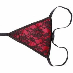 Kinky Cloth Red And Black Gothic Vintage Corset