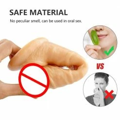 Kinky Cloth Realistic Silicone Penis Sleeve