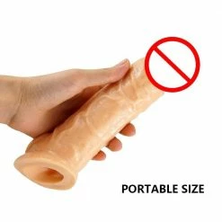 Kinky Cloth Realistic Silicone Penis Sleeve