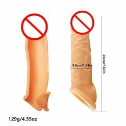 Kinky Cloth Realistic Silicone Penis Sleeve
