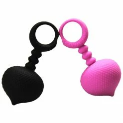 Kinky Cloth Ribbed Bell Plugs Anal Toys