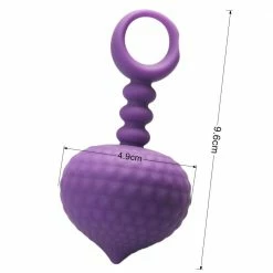 Kinky Cloth Ribbed Bell Plugs Anal Toys