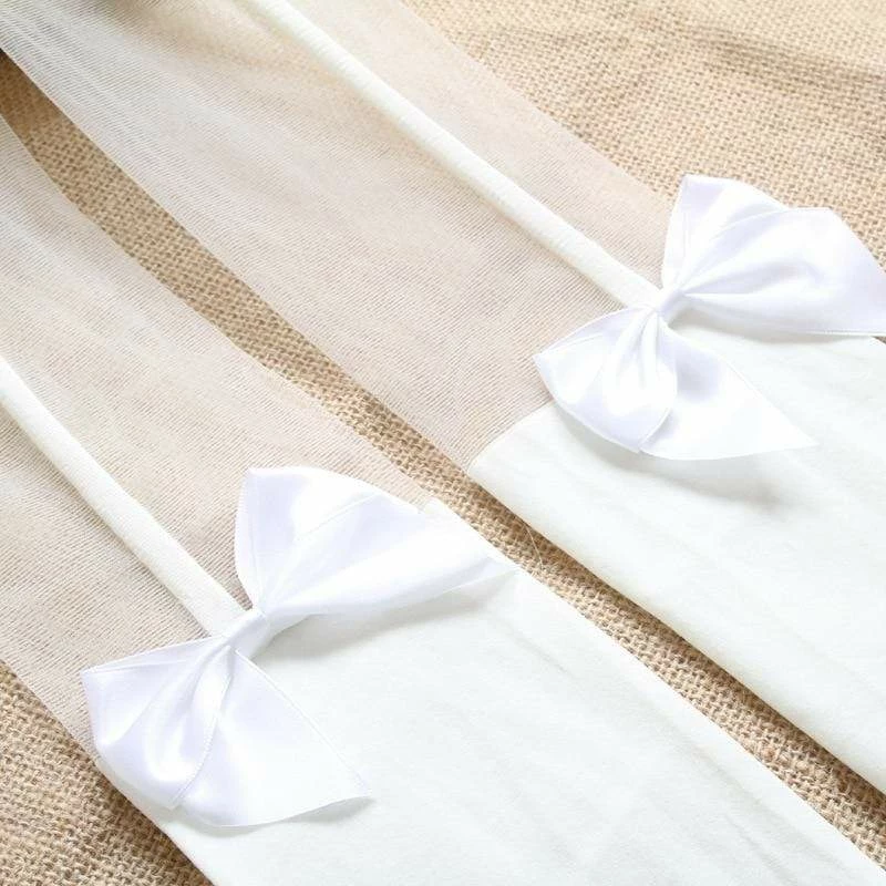 Kinky Cloth Ribbon Bow Stockings ABDL - Adult Baby 5 Kinky Cloth Ribbon Bow Stockings ABDL - Adult Baby