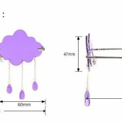 Kinky Cloth Punk Rimless Clouds Tassel Sunglasses 10 Kinky Cloth Punk Rimless Clouds Tassel Sunglasses
