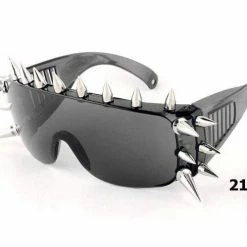 Kinky Cloth Rivet Spike Steam Punk Sunglasses