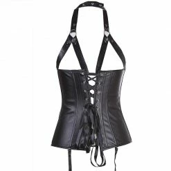 Kinky Cloth Rivets And Buckles Steampunk Body Harness