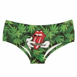 Kinky Cloth Roll Your Weed On It Booty Shorts
