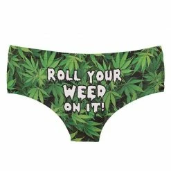 Kinky Cloth Roll Your Weed On It Booty Shorts