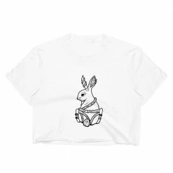 Kinky Cloth Rope Bunny Crop Top BDSM
