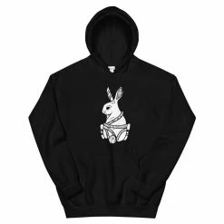 Kinky Cloth Rope Bunny Hoodie BDSM