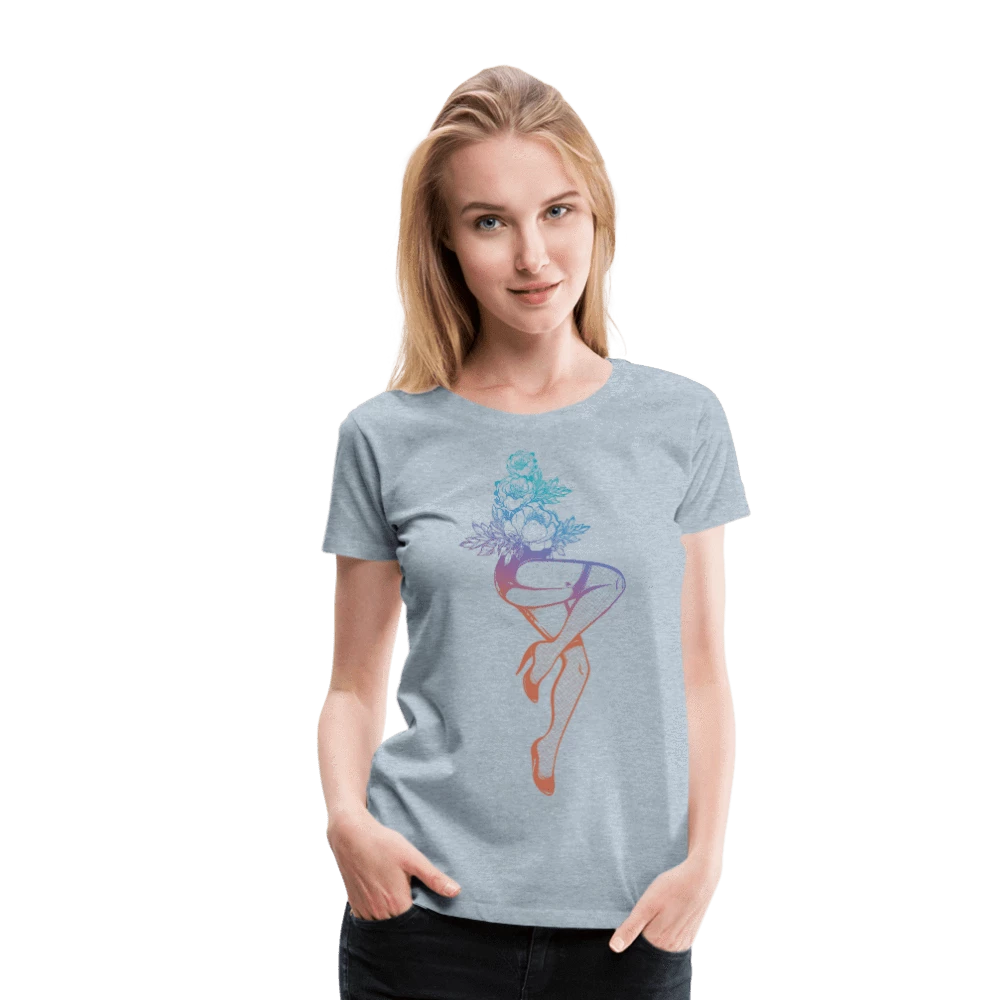 SPOD Top & Tees Rose Bouquet Women’s Premium T-Shirt 4 SPOD Top & Tees Rose Bouquet Women’s Premium T-Shirt