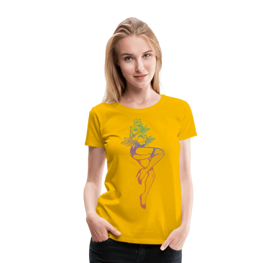 SPOD Top & Tees Rose Bouquet Women’s Premium T-Shirt 7 SPOD Top & Tees Rose Bouquet Women’s Premium T-Shirt
