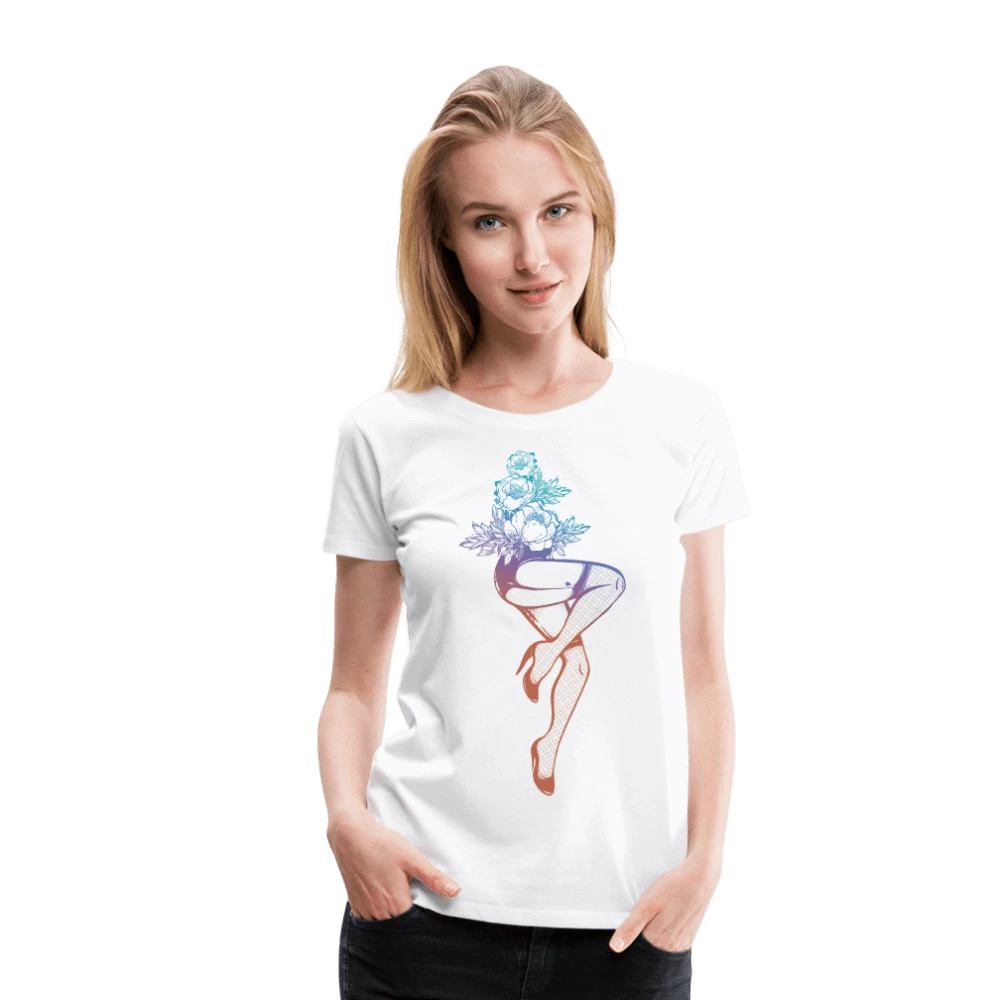 SPOD Top & Tees Rose Bouquet Women’s Premium T-Shirt 6 SPOD Top & Tees Rose Bouquet Women’s Premium T-Shirt