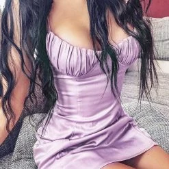 Kinky Cloth Raves & Festivals Ruffle Spaghetti Strap Mini Dress