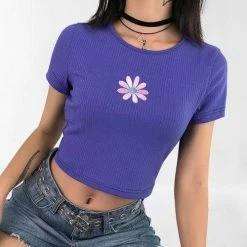 Kinky Cloth Sakura Crop Top Shirt