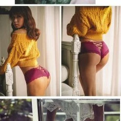 Kinky Cloth ABDL - Adult Baby Satin Bandage Lace Panties