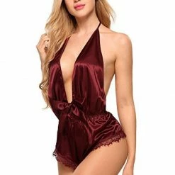 Kinky Cloth Dresses Satin Lace Lingerie Sleepwear