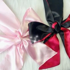 Kinky Cloth Satin Ribbon BDSM Blindfold