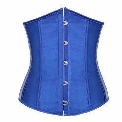 Kinky Cloth Satin Underbust Gothic Corset