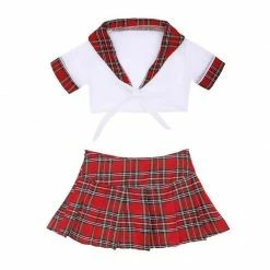 Kinky Cloth Cosplay School Girl Knot Costume
