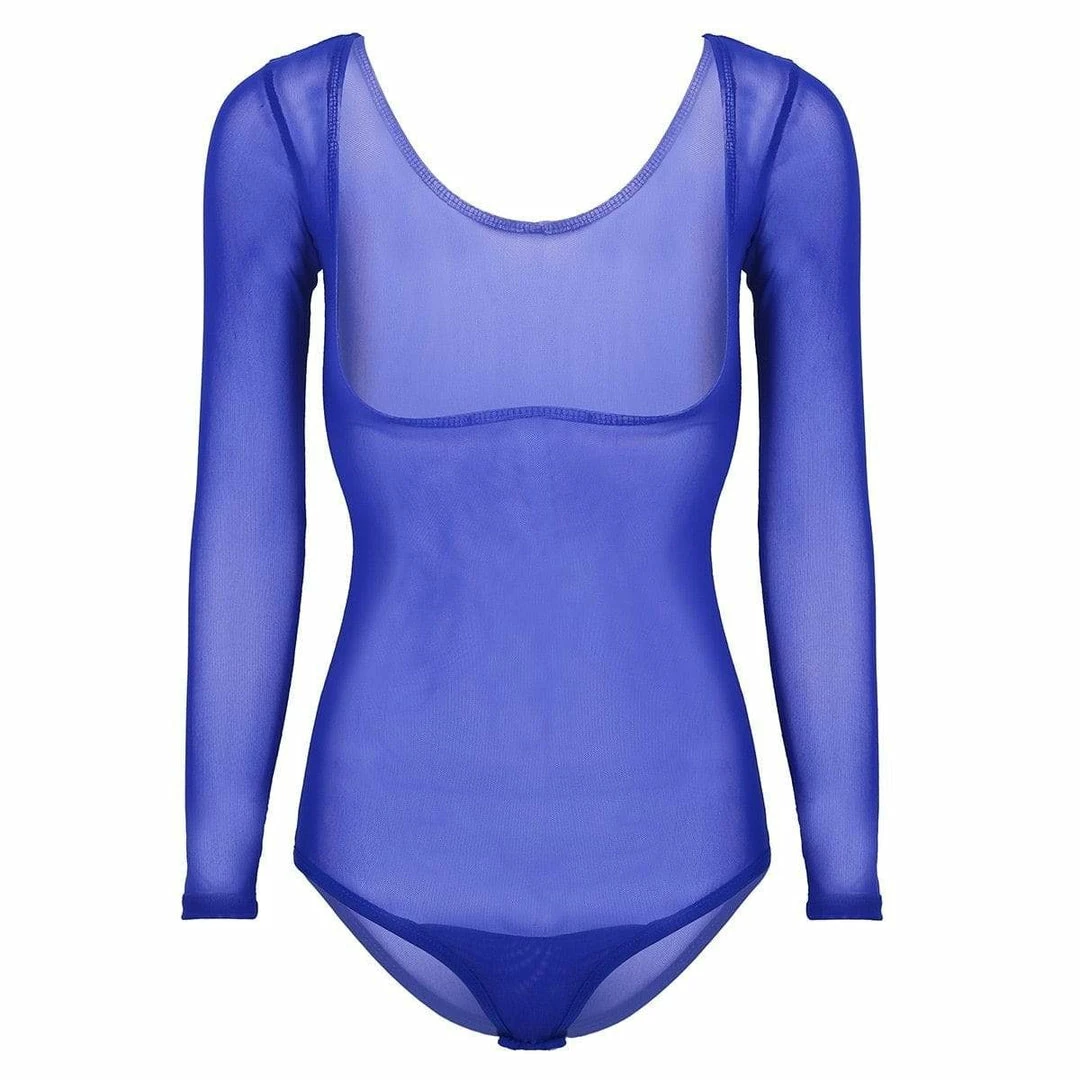 Kinky Cloth BDSM Scoop Sheer Bodysuit 9 Kinky Cloth BDSM Scoop Sheer Bodysuit