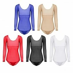 Kinky Cloth BDSM Scoop Sheer Bodysuit