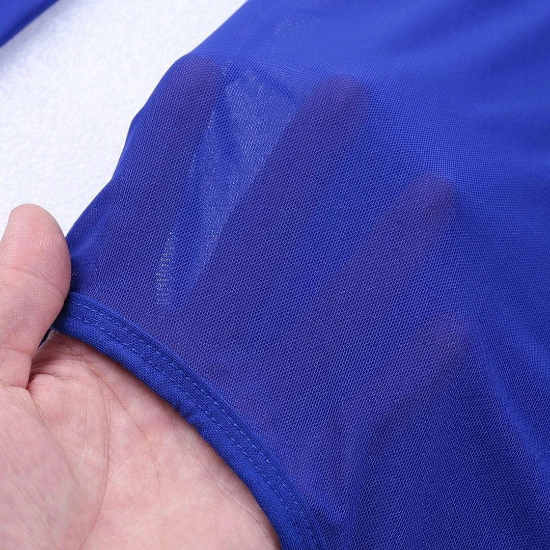 Kinky Cloth BDSM Scoop Sheer Bodysuit 11 Kinky Cloth BDSM Scoop Sheer Bodysuit