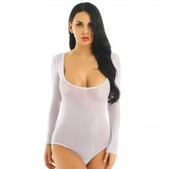 Kinky Cloth BDSM Scoop Sheer Bodysuit 37 Kinky Cloth BDSM Scoop Sheer Bodysuit