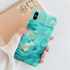 Kinky Cloth Sea Marble IPhone Case
