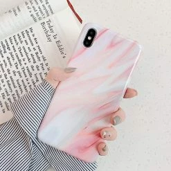 Kinky Cloth Sea Marble IPhone Case