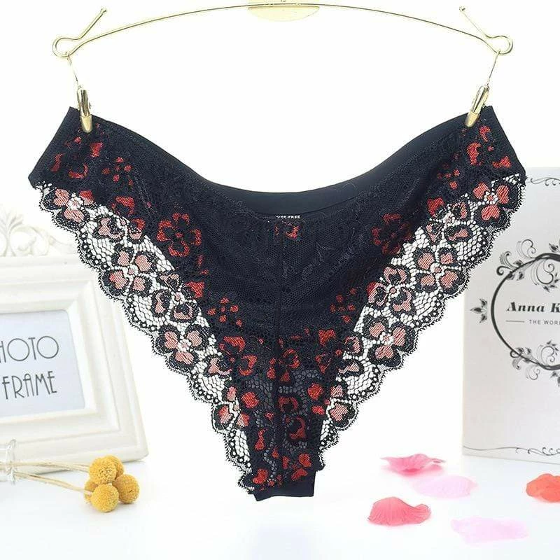 Kinky Cloth Lingerie & Panties Seamless Lace Embroidery Panties 9 Kinky Cloth Lingerie & Panties Seamless Lace Embroidery Panties