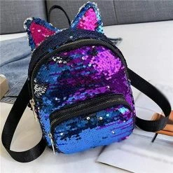 Kinky Cloth Sequin Kitten Ears Backpack 59 Kinky Cloth Sequin Kitten Ears Backpack
