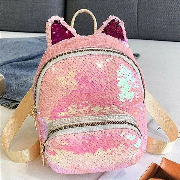 Kinky Cloth Sequin Kitten Ears Backpack 31 Kinky Cloth Sequin Kitten Ears Backpack