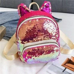 Kinky Cloth Sequin Kitten Ears Backpack 66 Kinky Cloth Sequin Kitten Ears Backpack