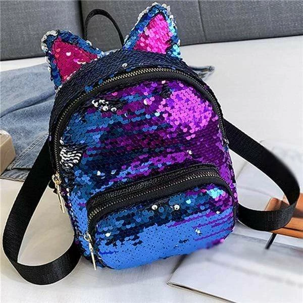 Kinky Cloth Sequin Kitten Ears Backpack 11 Kinky Cloth Sequin Kitten Ears Backpack