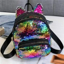 Kinky Cloth Sequin Kitten Ears Backpack 49 Kinky Cloth Sequin Kitten Ears Backpack