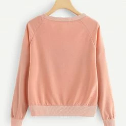 Spocket Sequin Lip Biter Sweatshirt Top & Tees