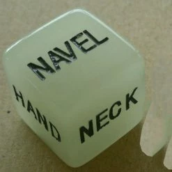 Kinky Cloth Sex Dice Glow In The Dark Raves & Festivals 6 Kinky Cloth Sex Dice Glow In The Dark Raves & Festivals