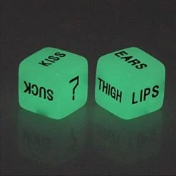 Kinky Cloth Sex Dice Glow In The Dark Raves & Festivals 7 Kinky Cloth Sex Dice Glow In The Dark Raves & Festivals