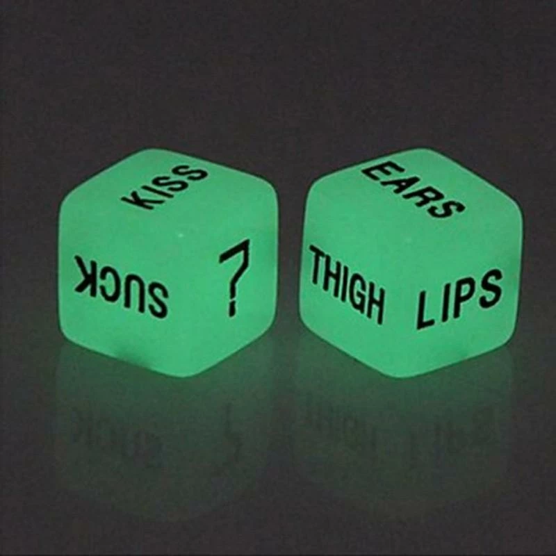 Kinky Cloth Sex Dice Glow In The Dark Raves & Festivals 4 Kinky Cloth Sex Dice Glow In The Dark Raves & Festivals