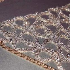 Kinky Cloth Bling Crystal Underwear Lingerie & Panties